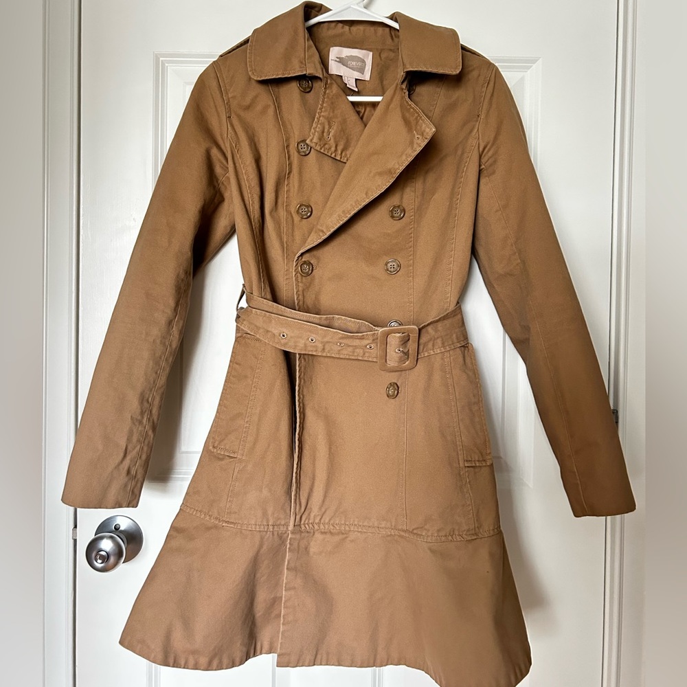 Trench Coat by Forever 21 contemporary in size small